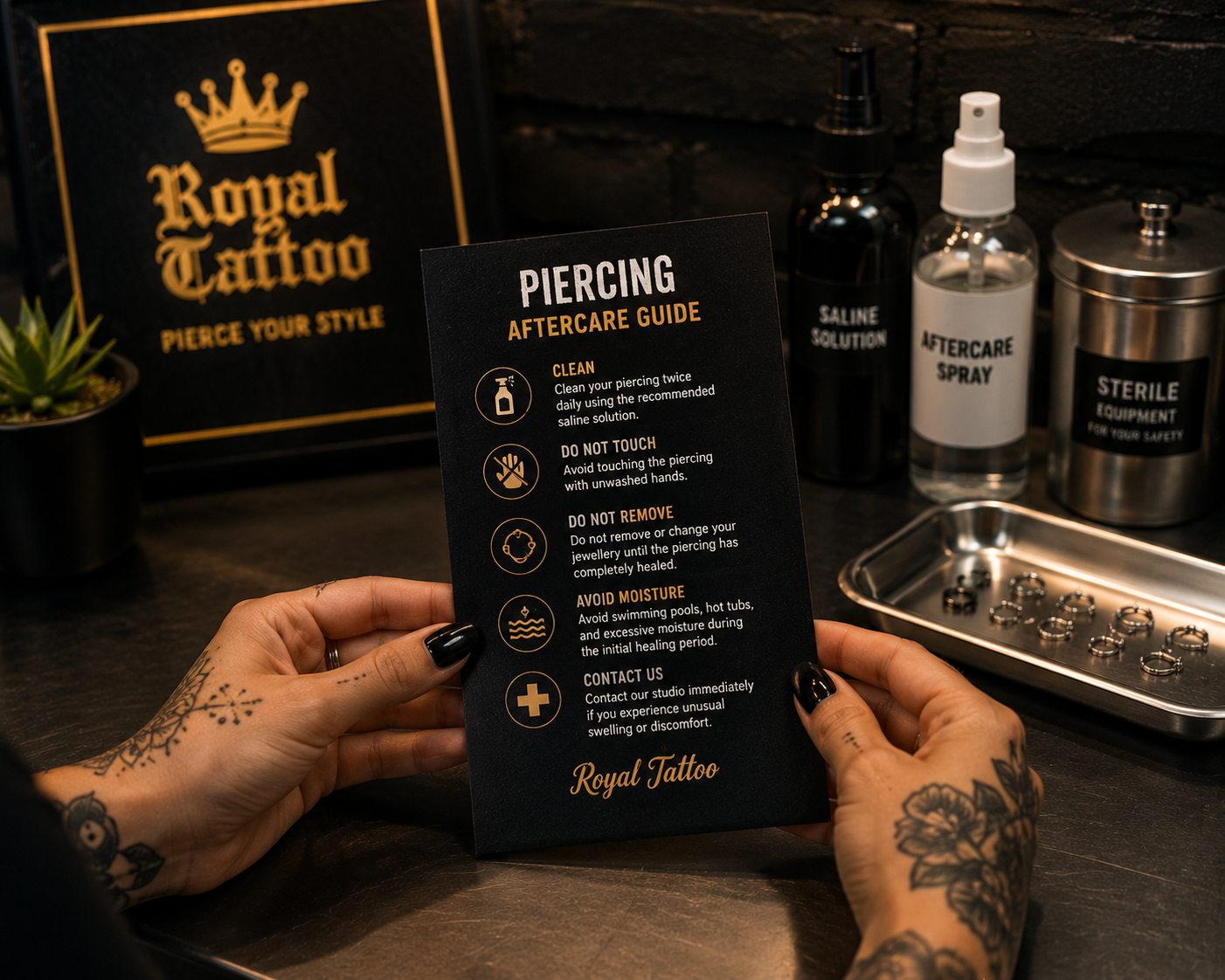 Piercing Aftercare Guide