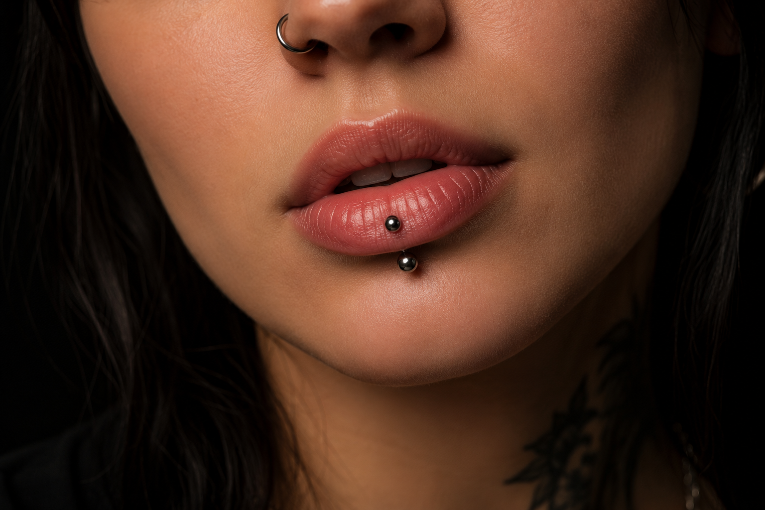 Lip Piercing